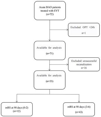 Posterior Circulation ASPECTS on CT Angiography Predicts Futile Recanalization of Endovascular Thrombectomy for Acute Basilar Artery Occlusion